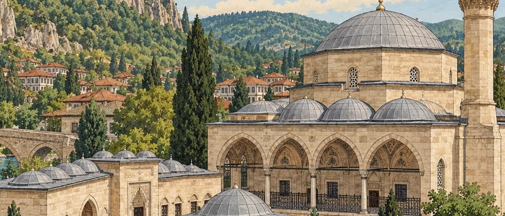 Illustration of Nasrullah Kadı Complex, Kastamonu