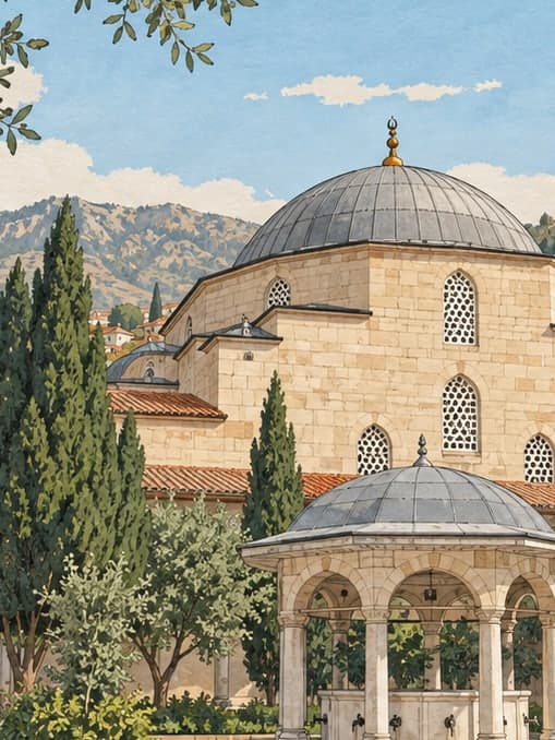 Illustration of Nasuhpaşa Complex, Aydın