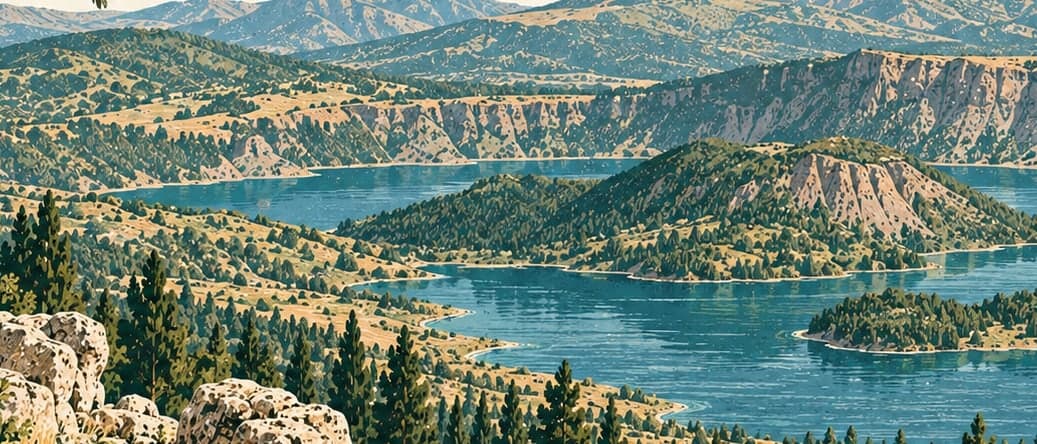 Illustration of Nemrut Kalderası National Park, Bitlis