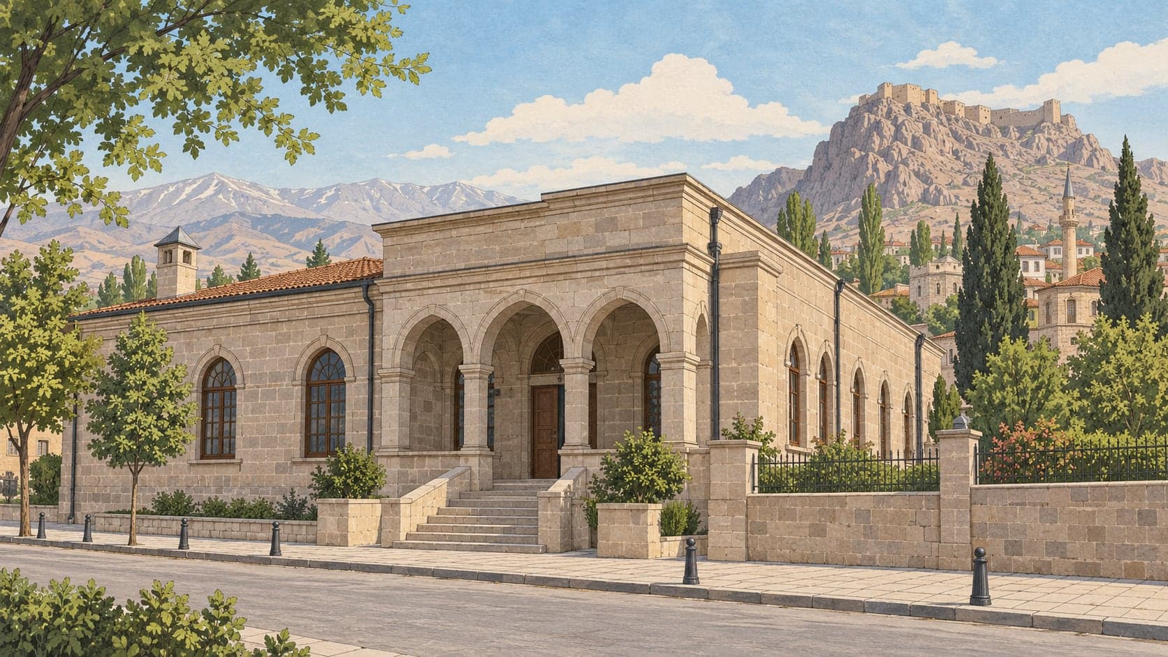Illustration of Niğde City Museum, Niğde