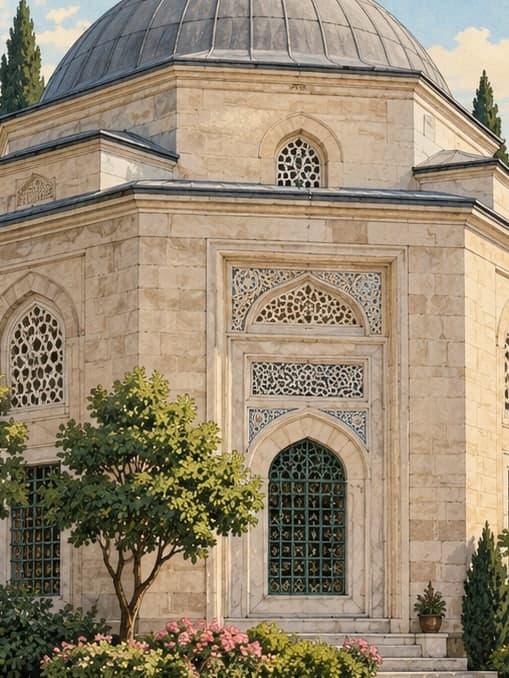 Illustration of Nişancı Mehmed Paşa Tomb, İstanbul