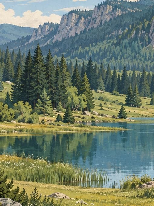 Illustration of Olukbaşı Nature Park, Kastamonu