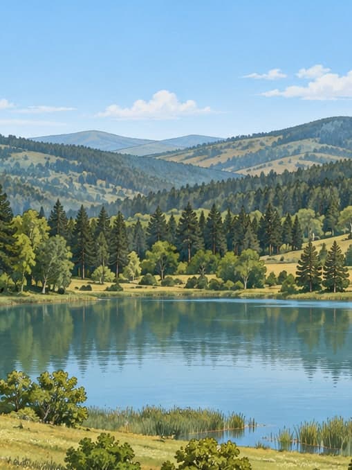 Illustration of Oluközü Nature Park, Yozgat
