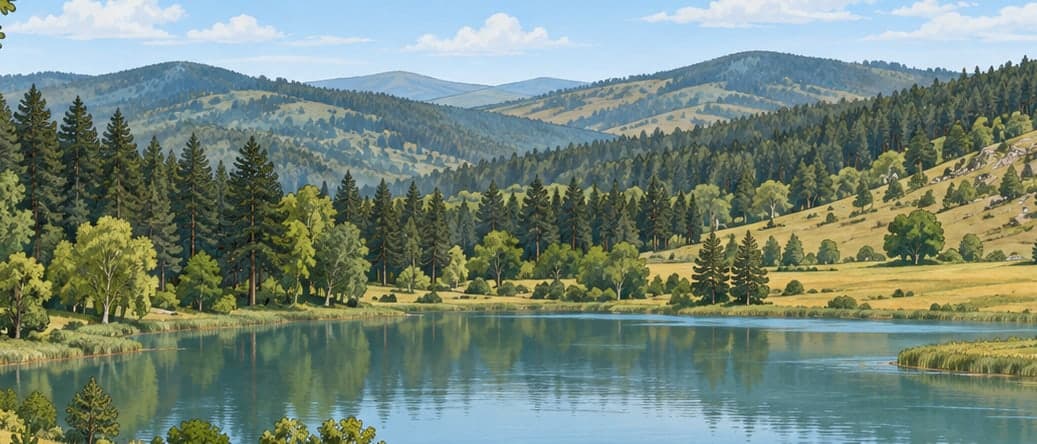 Illustration of Oluközü Nature Park, Yozgat