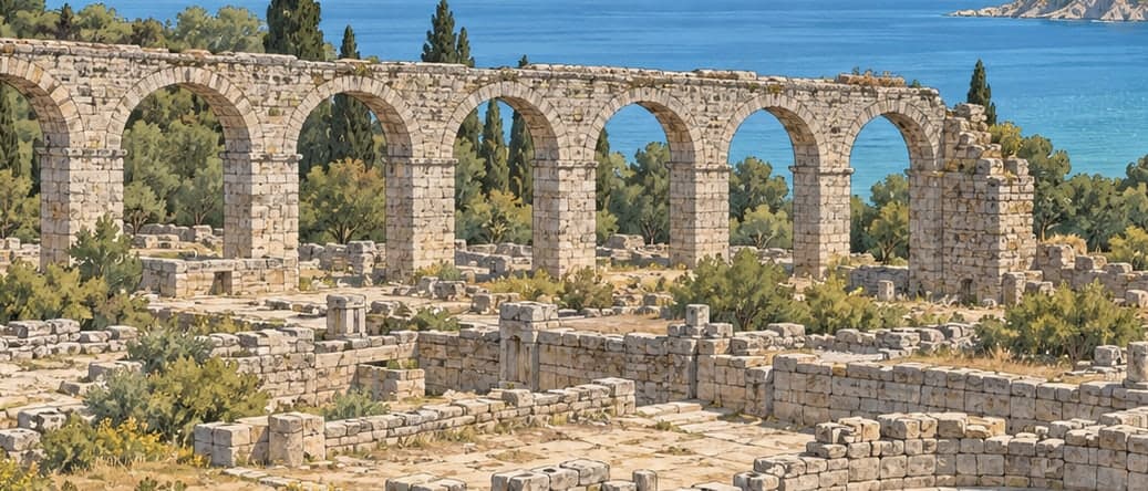 Illustration of Ören (keramos), Muğla