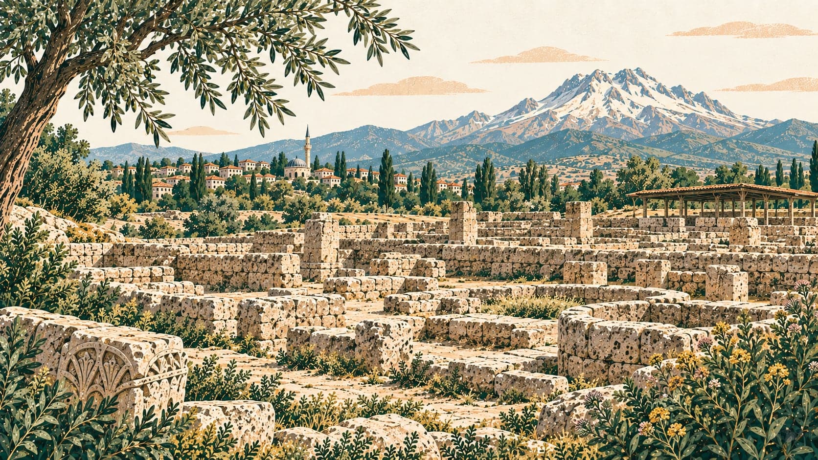 Illustration of Örenşehir, Kayseri