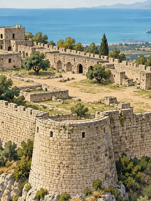 Illustration of Payas Castle, Hatay