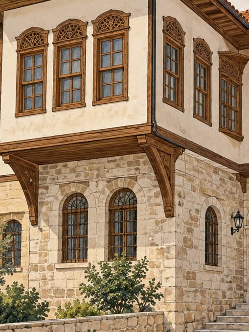 Illustration of Poyraz Mansion (Neighbourhood Life Museum), Malatya