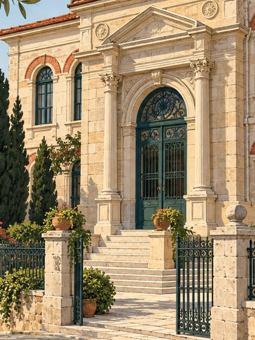 Illustration of Radio and Democracy Museum, İzmir