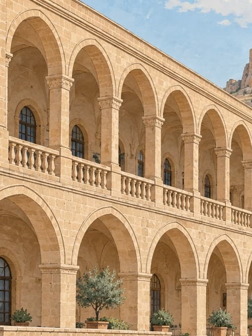 Illustration of Sabancı Mardin City Museum, Mardin