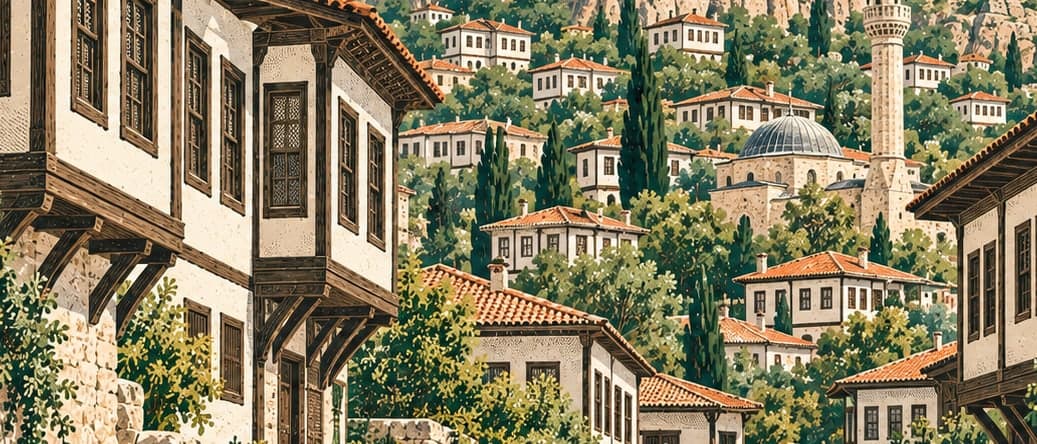 Illustration of Safranbolu Şehri, Karabük