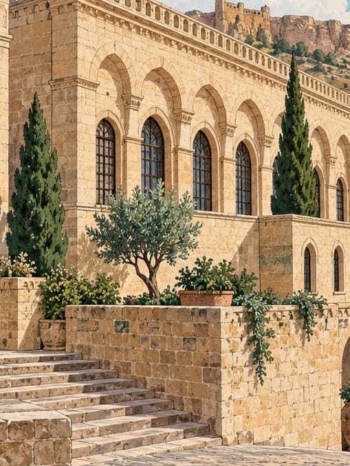 Illustration of Sakıp Sabancı Mardin City Museum and Dilek Sabancı Art Gallery, Mardin