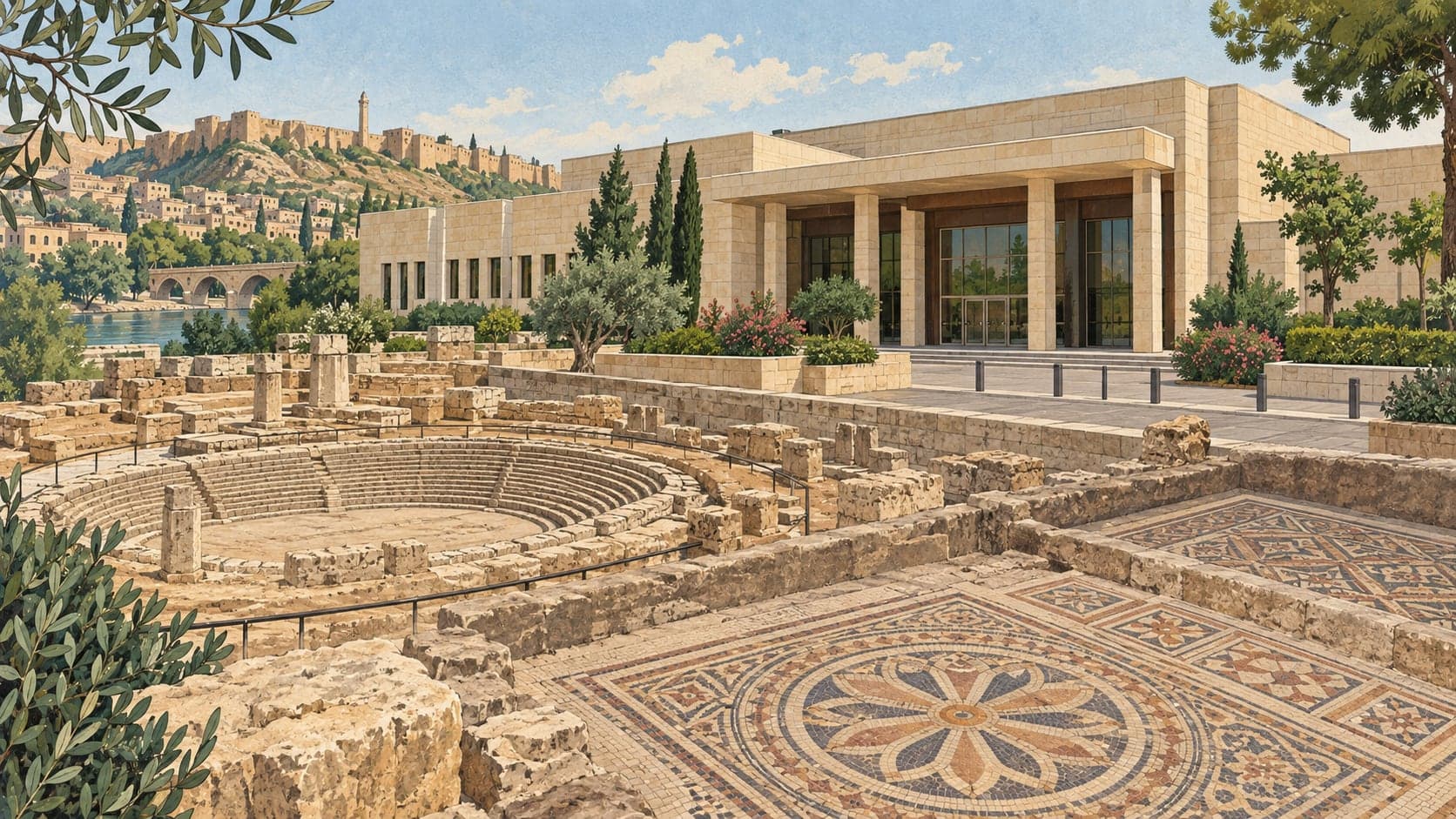 Illustration of Şanlıurfa Archaeological Museum, Şanlıurfa