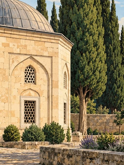 Illustration of Sarbanı Ahmed Tomb, Tekirdağ