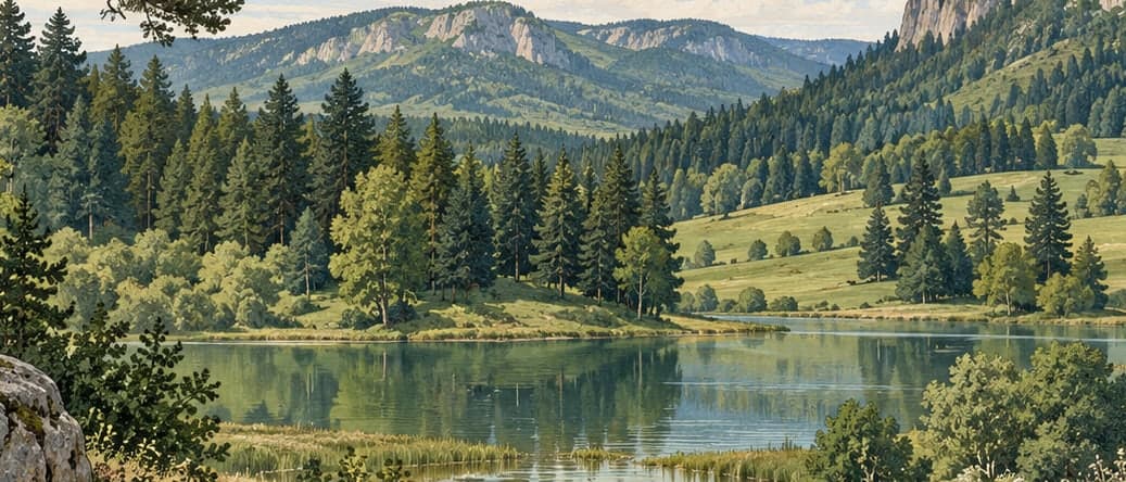 Illustration of Şehit Şerifebacı Nature Park, Kastamonu