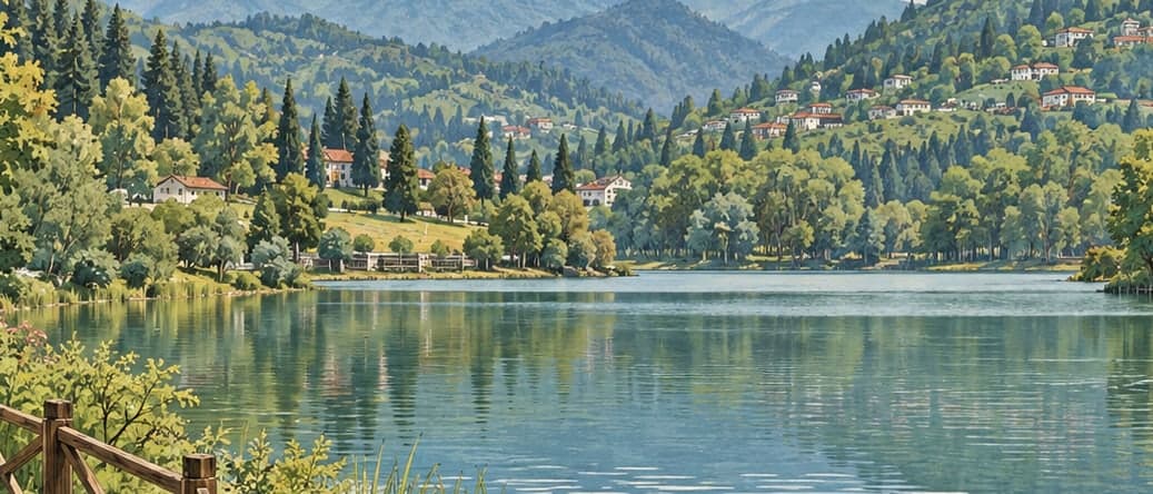 Illustration of Sera Lake Nature Park, Trabzon