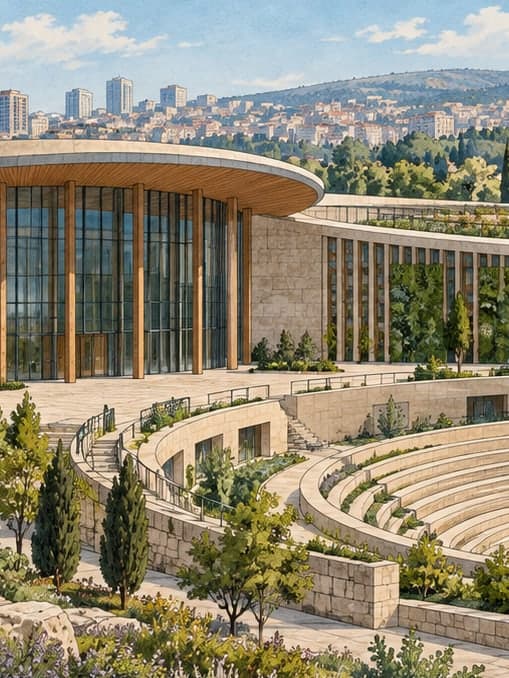 Illustration of Zero Waste and Climate Museum, Ankara