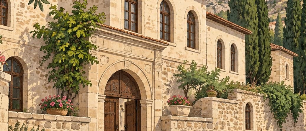 Illustration of Sille Museum, Konya