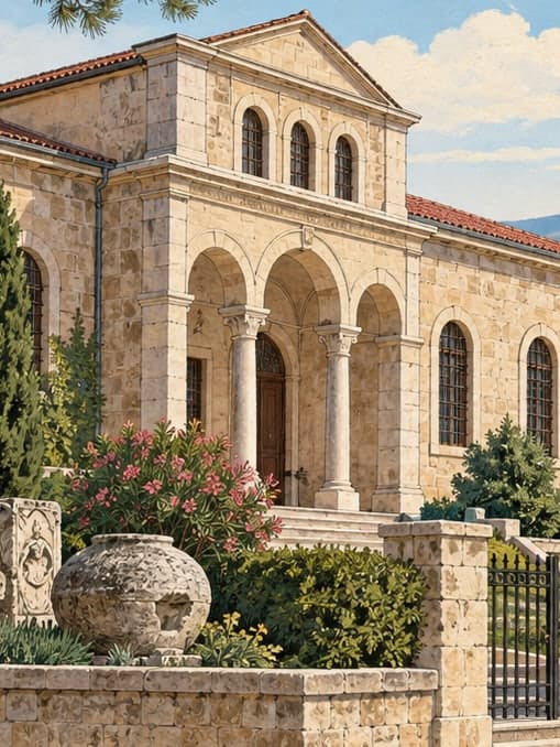 Illustration of Sinop Museum, Sinop