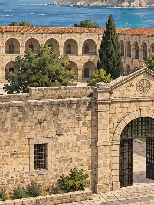 Illustration of Sinop Historical Prison, Sinop