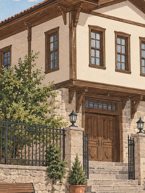 Illustration of Sivrihisar Applied Kilim Museum, Eskişehir