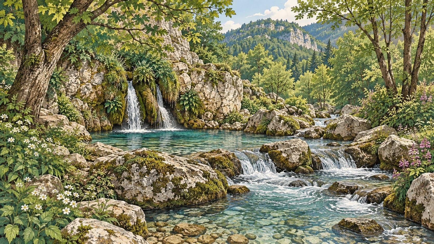 Illustration of Suçıktı Recreation Area, Balıkesir