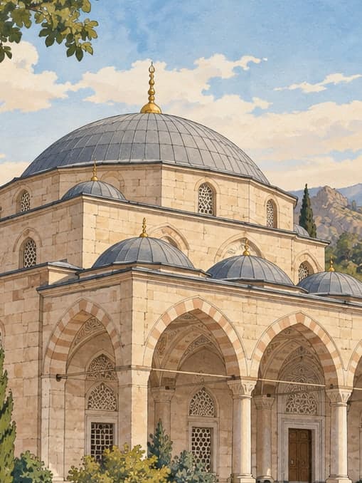 Illustration of Sultan Süleyman Mosque, Çankırı