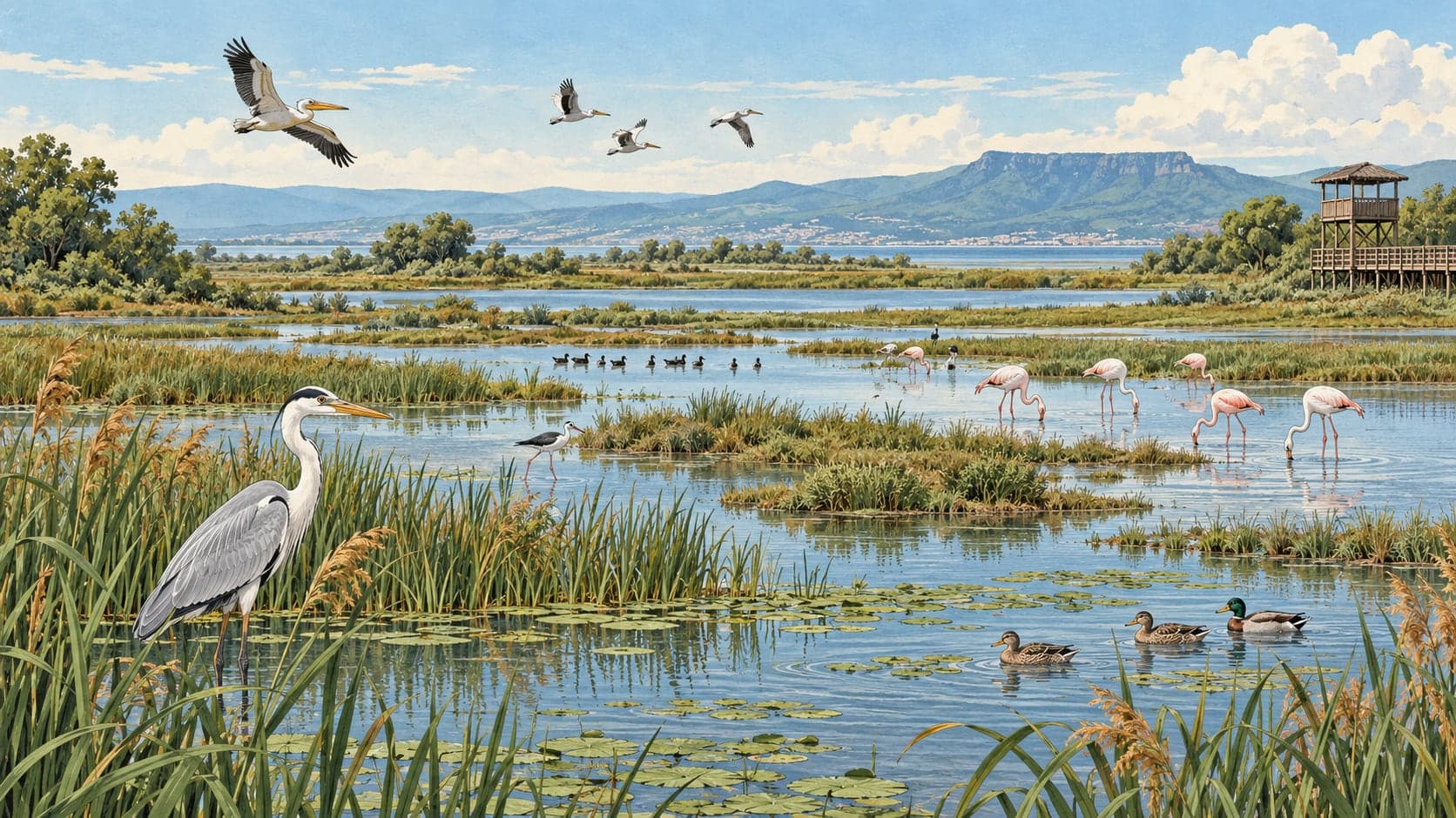 Illustration of Sultandağı Nature Park, Afyonkarahisar