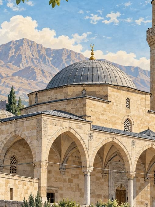 Illustration of Sungur Bey Mosque, Niğde