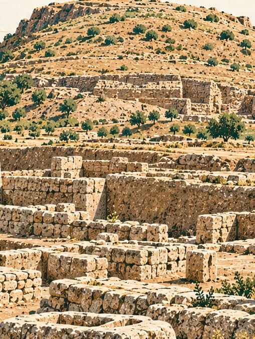Illustration of Tilmen Höyük, Gaziantep