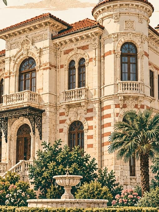 Illustration of Trabzon Museum, Trabzon