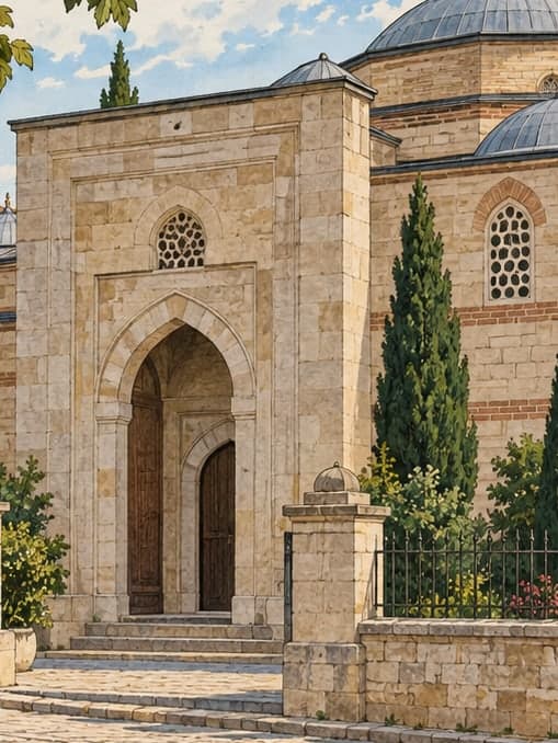 Illustration of Trakya University II. Beyazıd Health Museum, Edirne