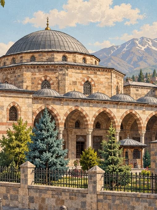 Illustration of Türk-İslam Works and Ethnography Museum, Erzurum