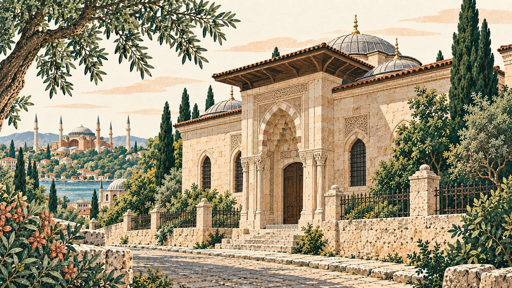 Illustration of Türk Vakıf Hat Sanatları Müzesi, İstanbul