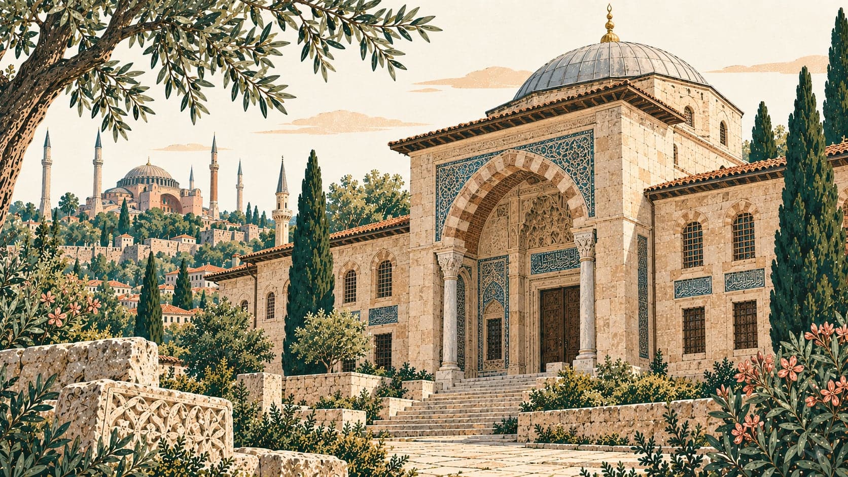 Illustration of Türk ve İslam Eserleri Müzesi, İstanbul