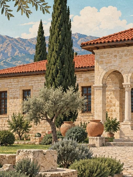 Illustration of Uluborlu Museum, Isparta