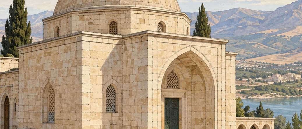 Illustration of Üzeyir Peygamber Tomb, Adıyaman