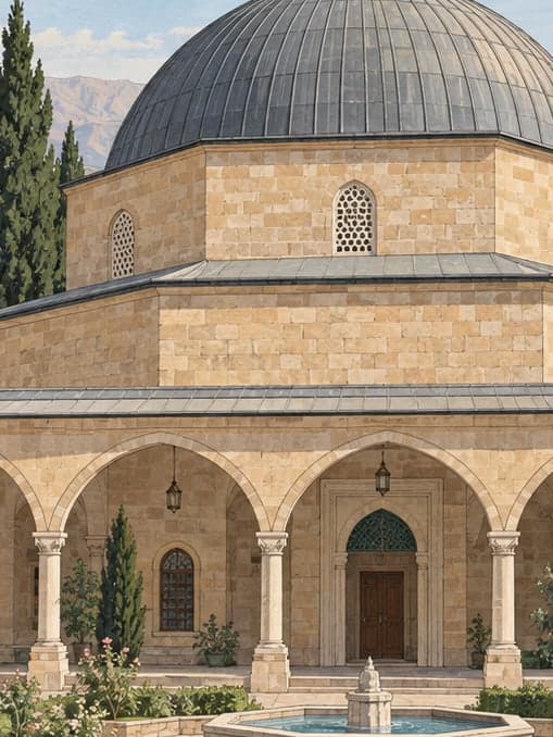 Illustration of Veysel Karani Tomb, Siirt