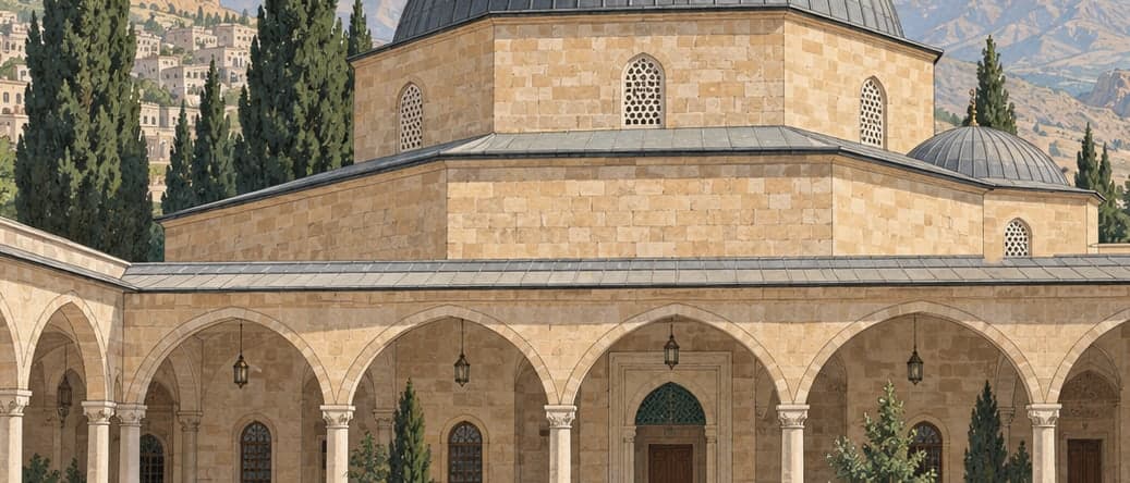 Illustration of Veysel Karani Tomb, Siirt