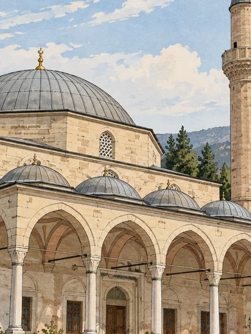 Illustration of Yakupağa Complex, Kastamonu
