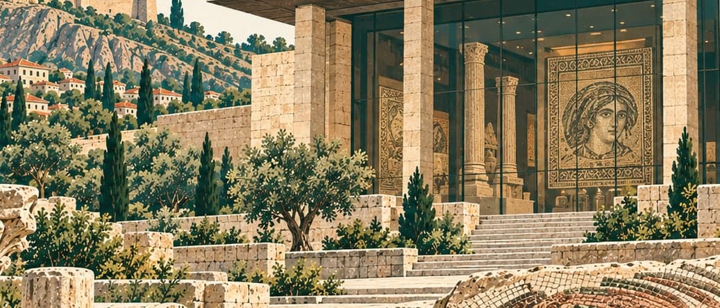 Illustration of Zeugma Mozaik Müzesi, Gaziantep