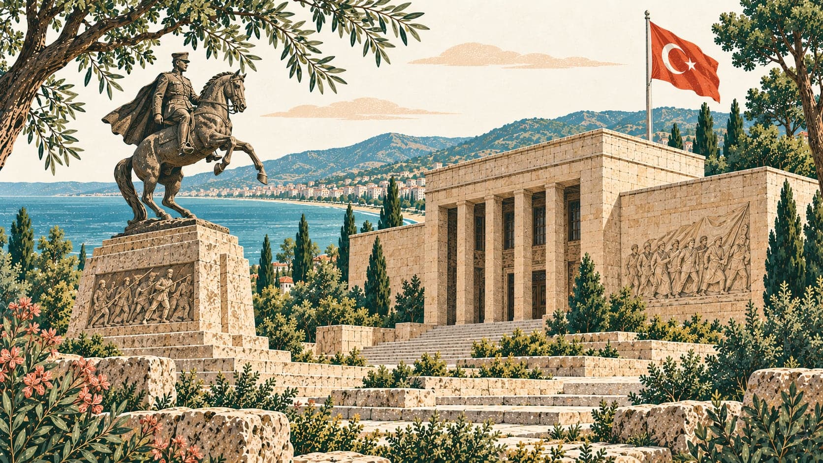 Illustration of 19 Mayıs Turizm Merkezi, Samsun
