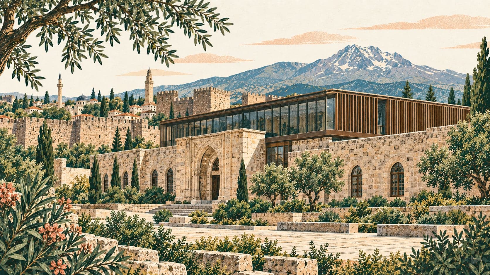 Illustration of Abdullah Gül Müze ve Kütüphanesi, Kayseri