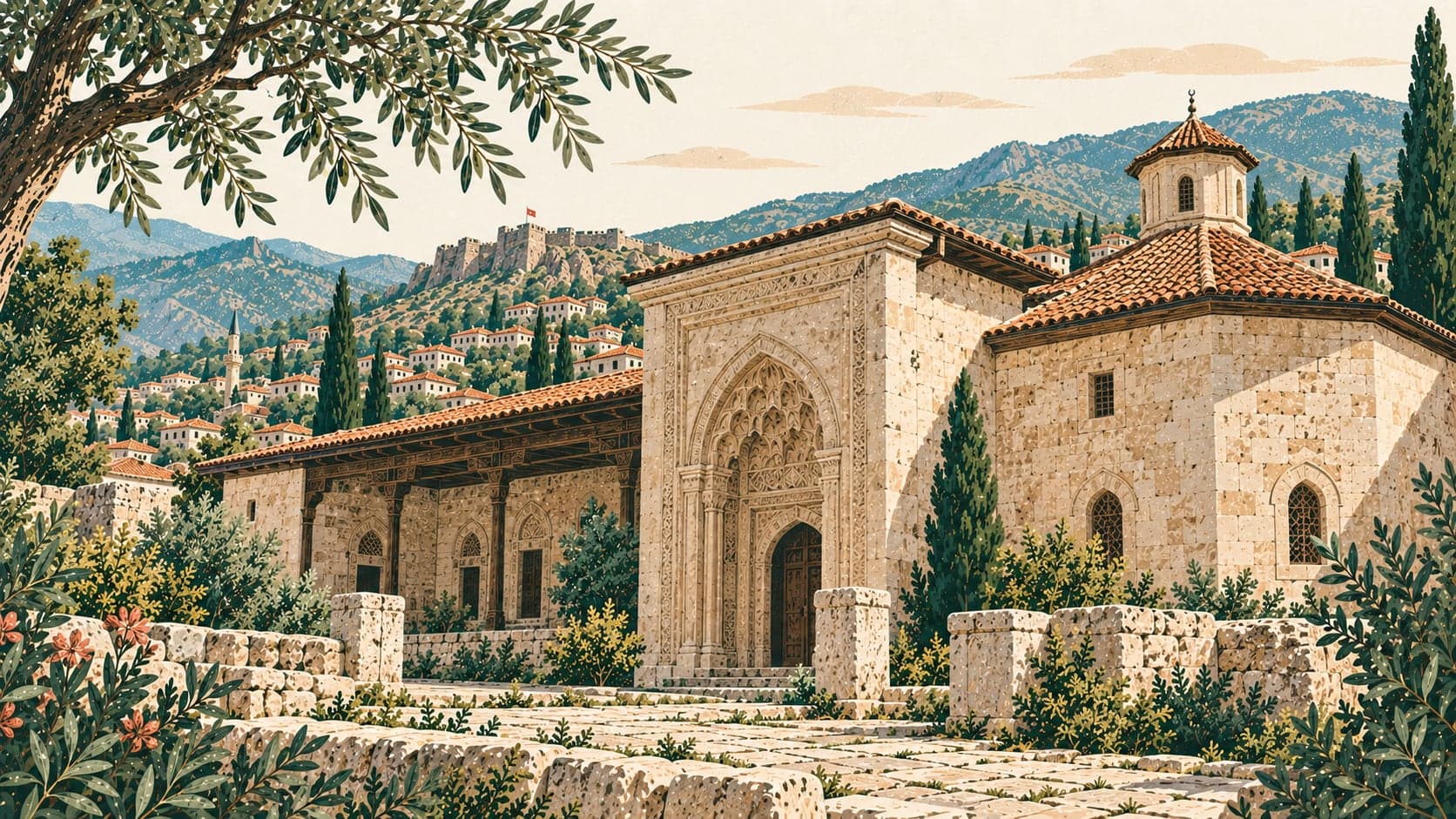 Illustration of Abdulmuttalip Zaviyesi, Tokat