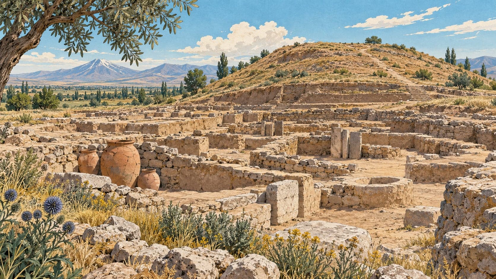Illustration of Acemhöyük, Aksaray