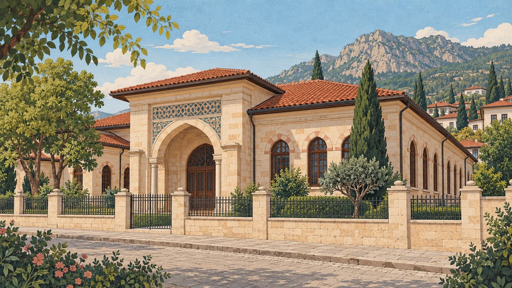 Illustration of Akşehir Nasreddin Hoca Archaeology and Ethnography Museum, Konya