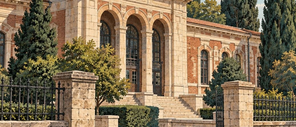 Illustration of Anatolian University Republic History Museum, Eskişehir