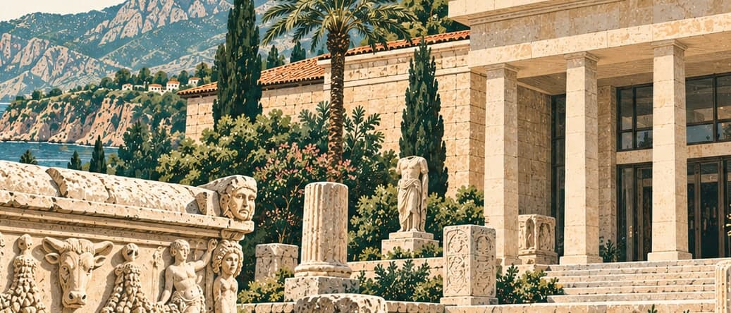 Illustration of Antalya Müzesi, Antalya