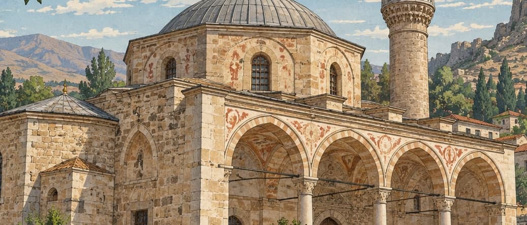 Illustration of Lower Kayabaşı Church - Mosque, Niğde