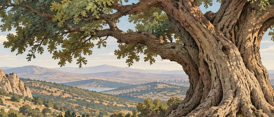 Illustration of Asarlık Tepeler Natural Monument, Ankara